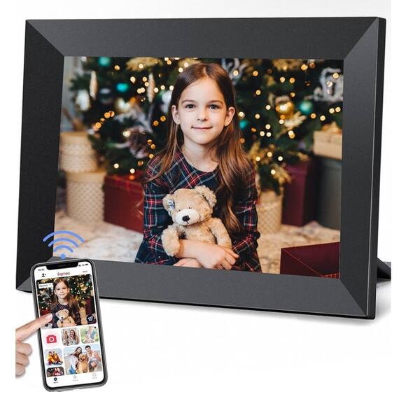 10.1 Inch WiFi Digital Picture Frame with 1280 * 800P IPS Touch Screen HD Disply
